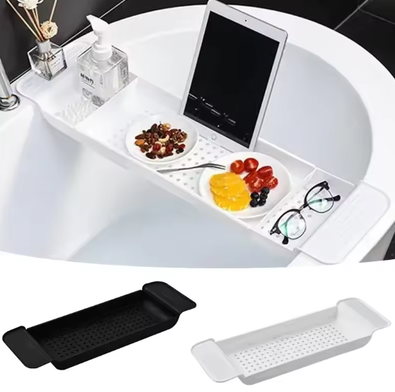 Extendable Bathtub Tray
