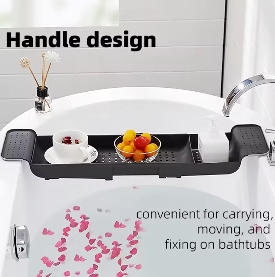 Extendable Bathtub Tray