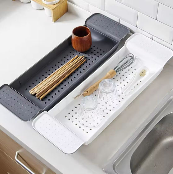 Extendable Bathtub Tray