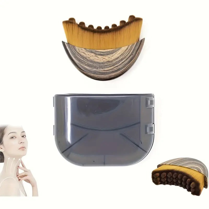Lymphatic Contour Face Massage Eye and Neck Brush