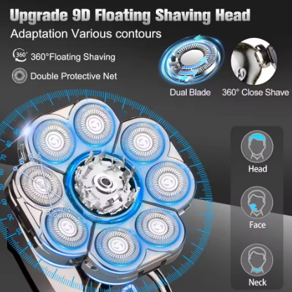 Electric Detachable Head Shaver