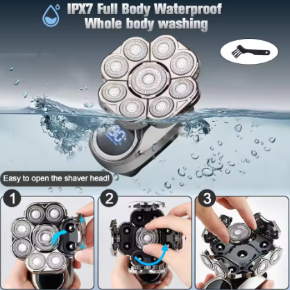 Electric Detachable Head Shaver