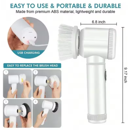 5-in-1 Electric Cleaning Brush