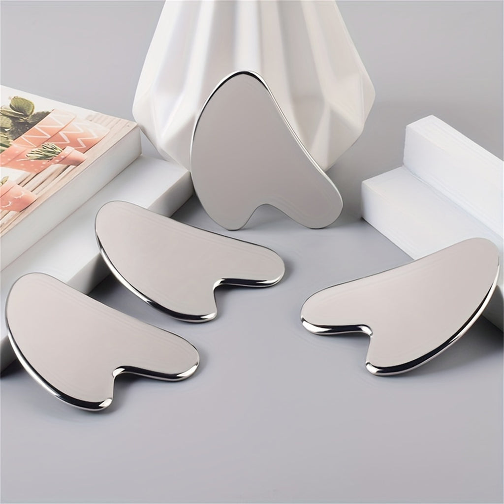 Stainless Steel Gua Sha Massager For Face, Neck, Body